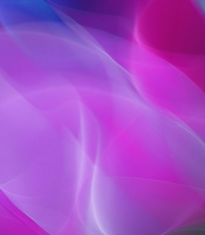 Ethereal purple waves and lines symbolizing mental clarity and focus